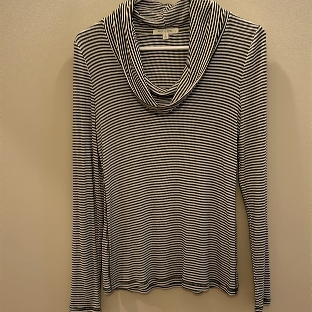 Anthropologie - Pure Good knit cowl neck top